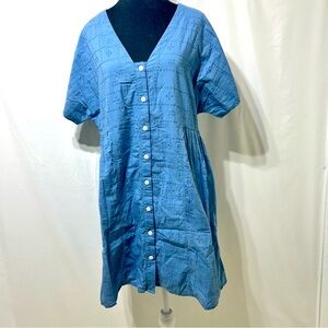 Madewell blue dress size L w218899